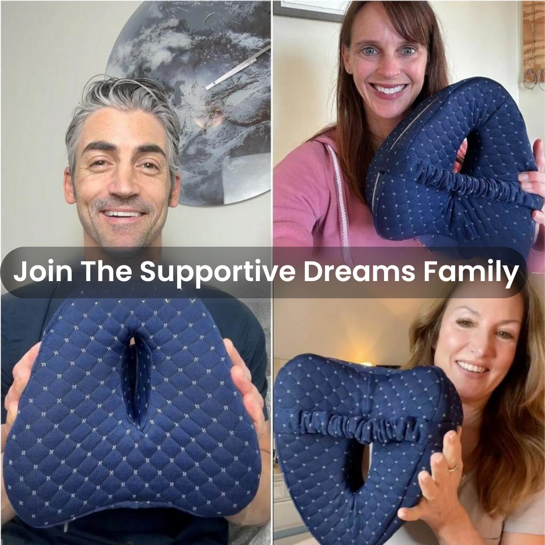 Supportive Dreams™ Memory Foam Leg Support Pillow