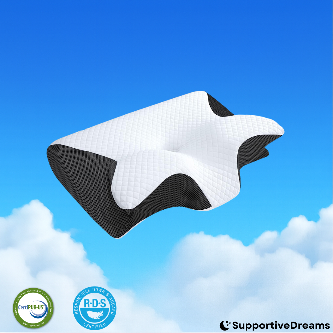 Supportive Dreamsâ„¢ Pain Relief Pillow + 3 FREE Gifts