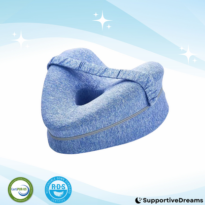 Supportive Dreams™ Memory Foam Leg Support Pillow