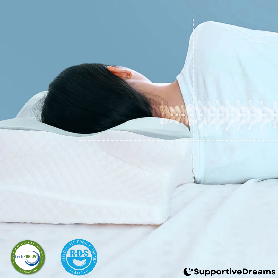 Pain Relief Pillow 2.0™  Elevated & Enhanced Thickness + 3 FREE Gifts