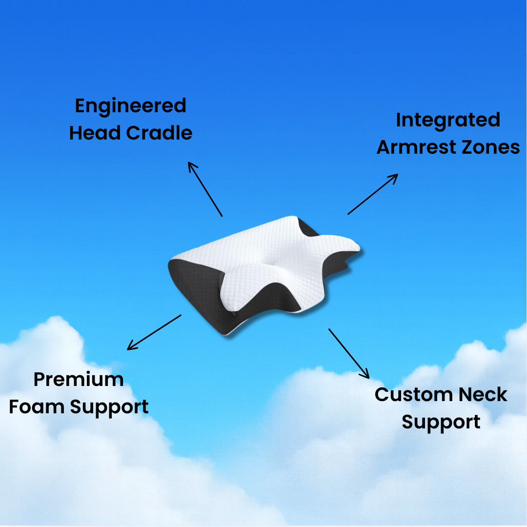 Supportive Dreams™ Pain Relief Pillow + 3 FREE Gifts
