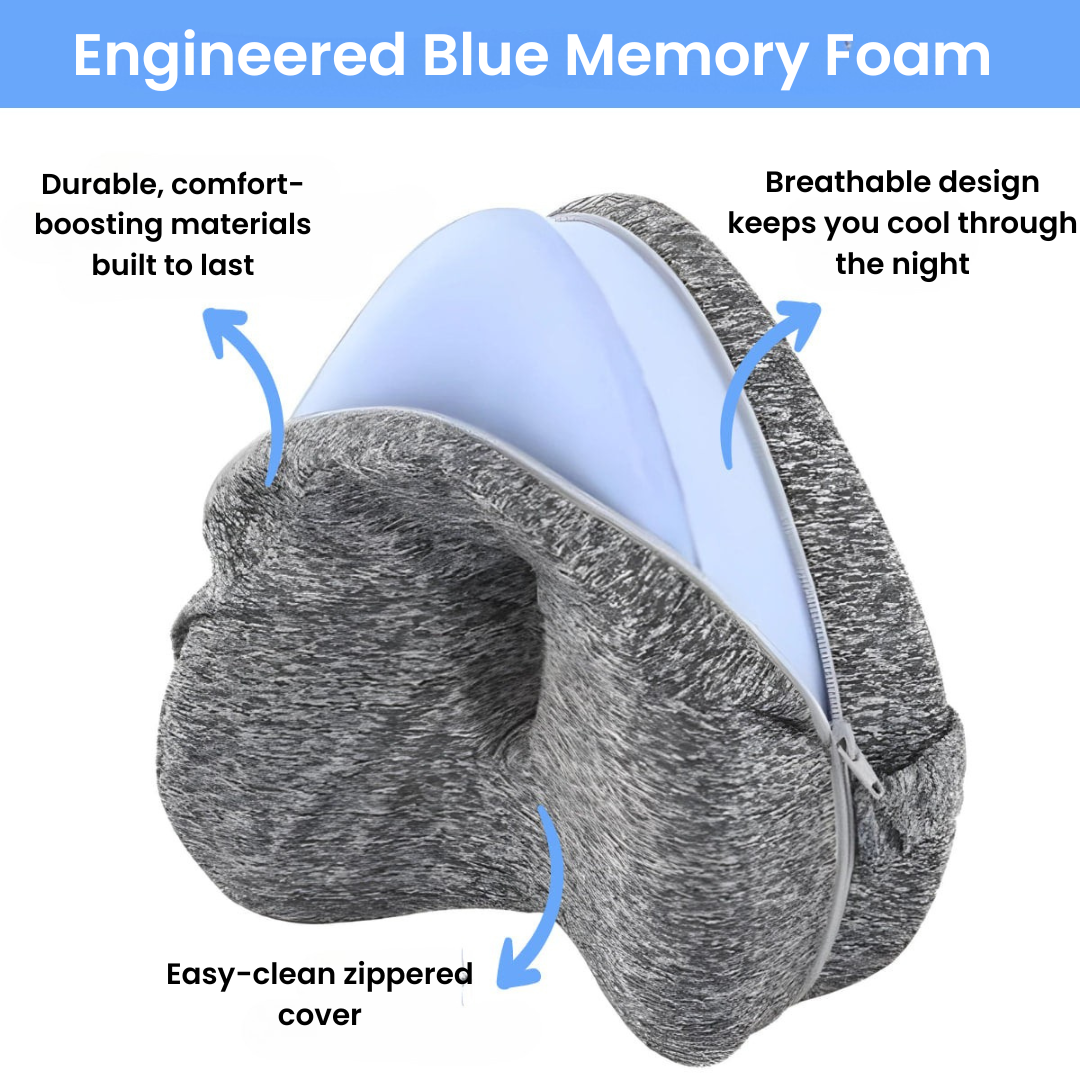 Supportive Dreams™ Memory Foam Leg Support Pillow
