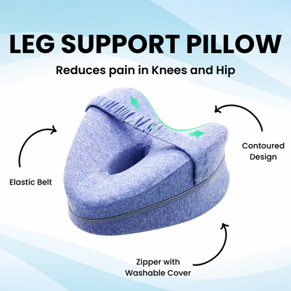 Supportive Dreams™ Memory Foam Leg Support Pillow