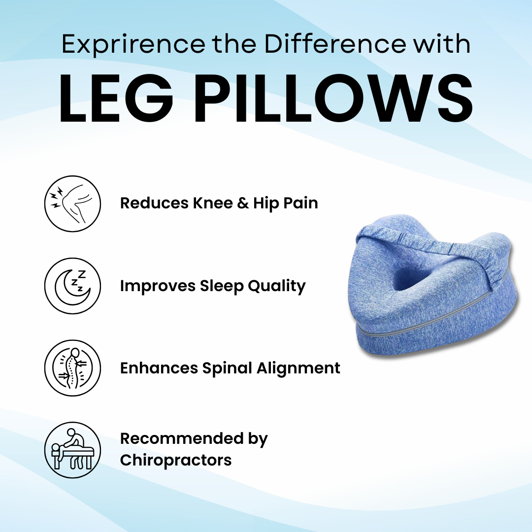 Supportive Dreams™ Memory Foam Leg Support Pillow