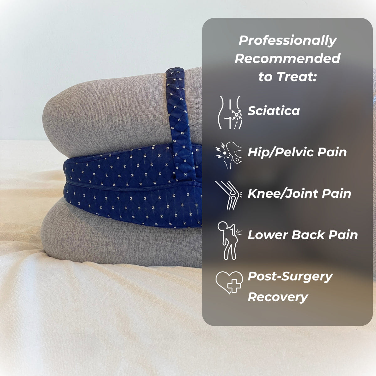 Supportive Dreams™ Memory Foam Leg Support Pillow